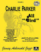 Jamey Aebersold Jazz #6 Charlie Parker All Bird BK/2CDS cover